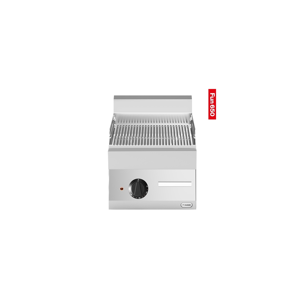 Bakplaat geribbeld elektrisch