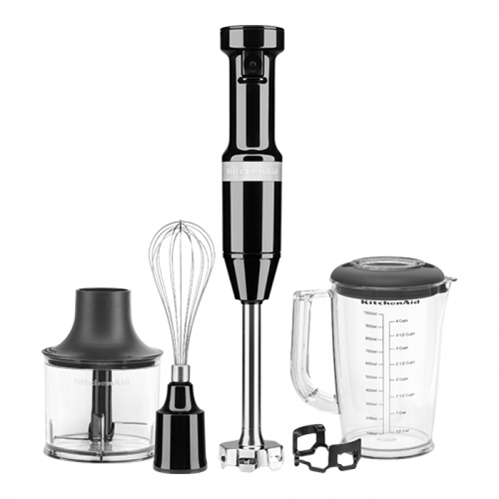 EMGA - Staafmixer |20cm| combi zwart