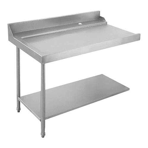 EMGA - Aan/afvoertafel 120cm links