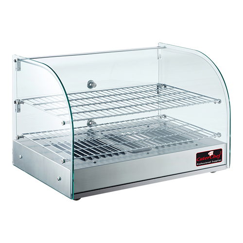 EMGA - Warmhoudvitrine rvs 55cm