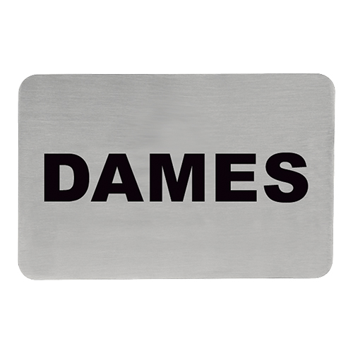 EMGA - Tekstplaatje dames