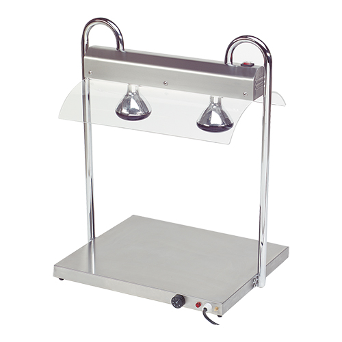 EMGA - Warmhoudplaat m/brug 2/1GN