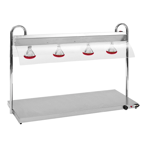 EMGA - Warmhoudplaat m/brug 4/1GN