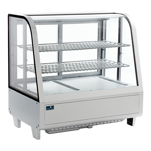 EMGA - Opzetkoelvitrine WIT 100 Ltr