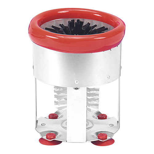 EMGA - Glazenspoelborstel rond, nylon