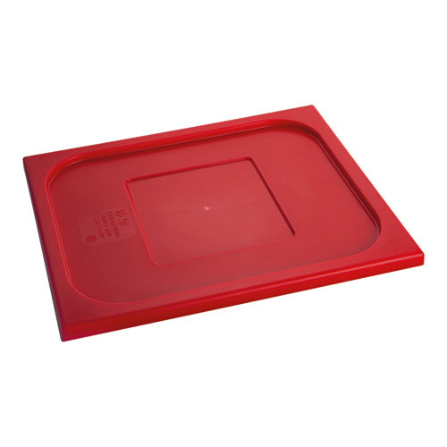 EMGA - GN deksel PP 1/2GN rood