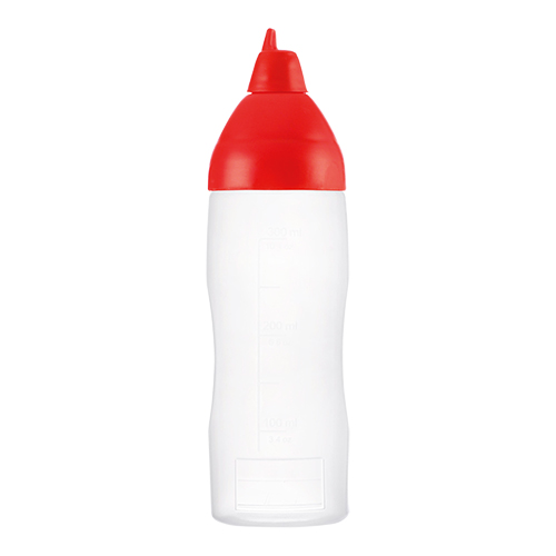 EMGA - Knijp/doseerfles 035cl rood