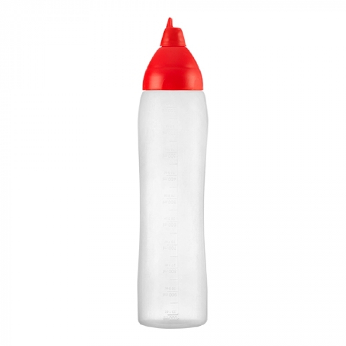 Knijpfles 100 cl rood