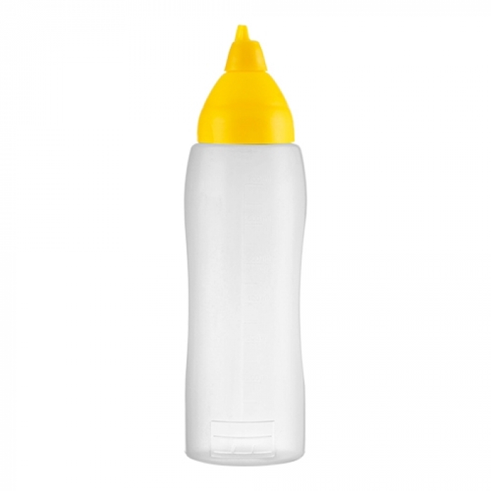 Knijpfles 75 cl geel