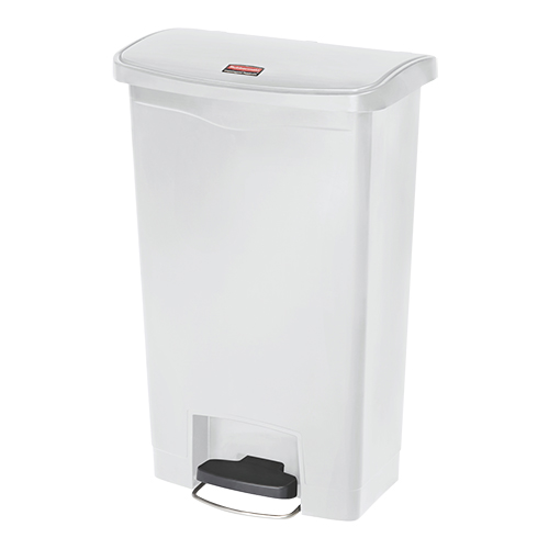 EMGA - Pedaalemmer StepOn wit 90ltr.