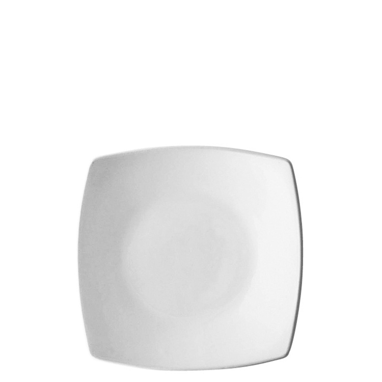 Bord vierkant vlak 18 cm