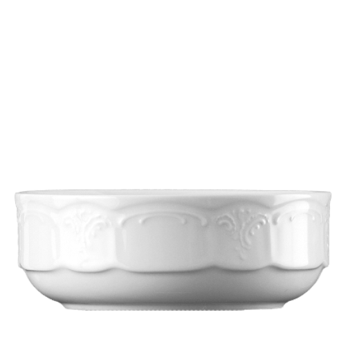 Schaaltje Bellevue 16cm wit