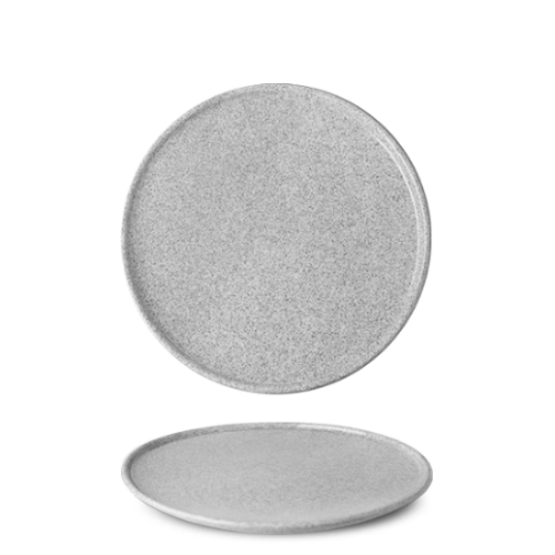 Granit glazed grijs Bord vlak 20 cm