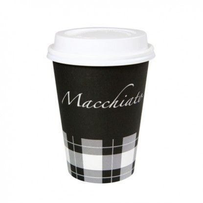 Deksel koffie plastic wit Ø90MM(1000st)