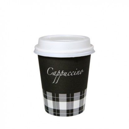 Deksel koffie plastic wit Ø80MM(1000st)