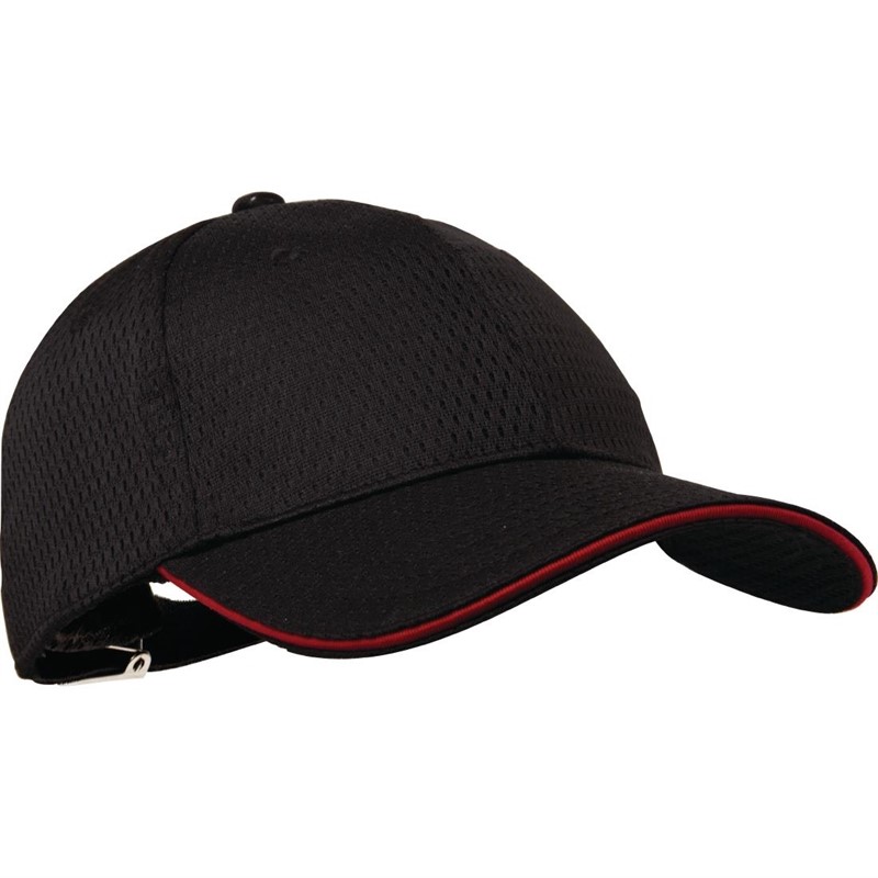 Chef Works Cool Vent baseball cap zwart
