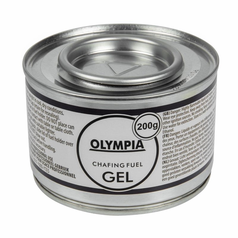 Olympia brandpasta gel 200g (12 stuks)
