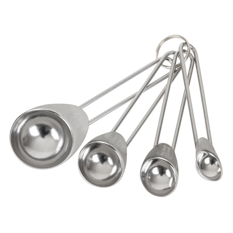 Kitchen Craft set RVS maatlepels
