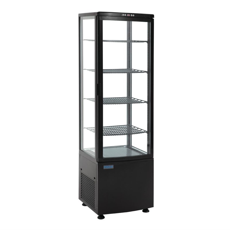 Polar C-serie koelvitrine met gebogen gl