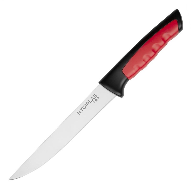 Hygiplas Pro Uitbeenmes Rood 15cm