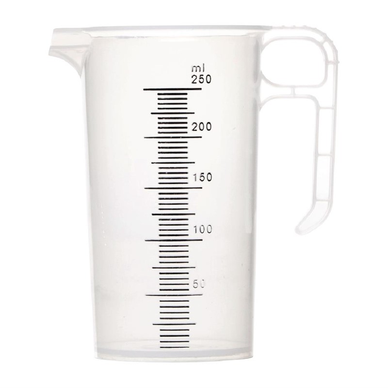 Polypropyleen maatbeker 250 ml