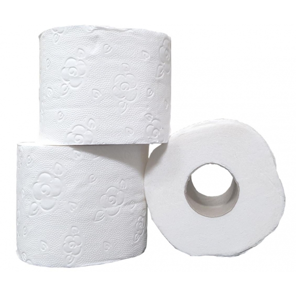 Toiletpapier cellulose 3 lgs 250 vel 56x