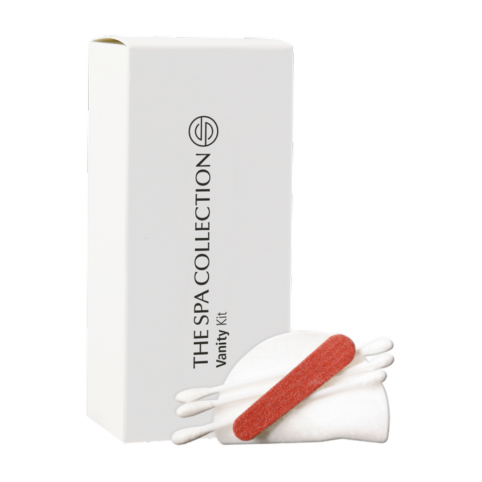 Vanity kit in white paper box - The Spa