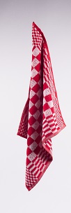Keukenhanddoek rood zware kwaliteit