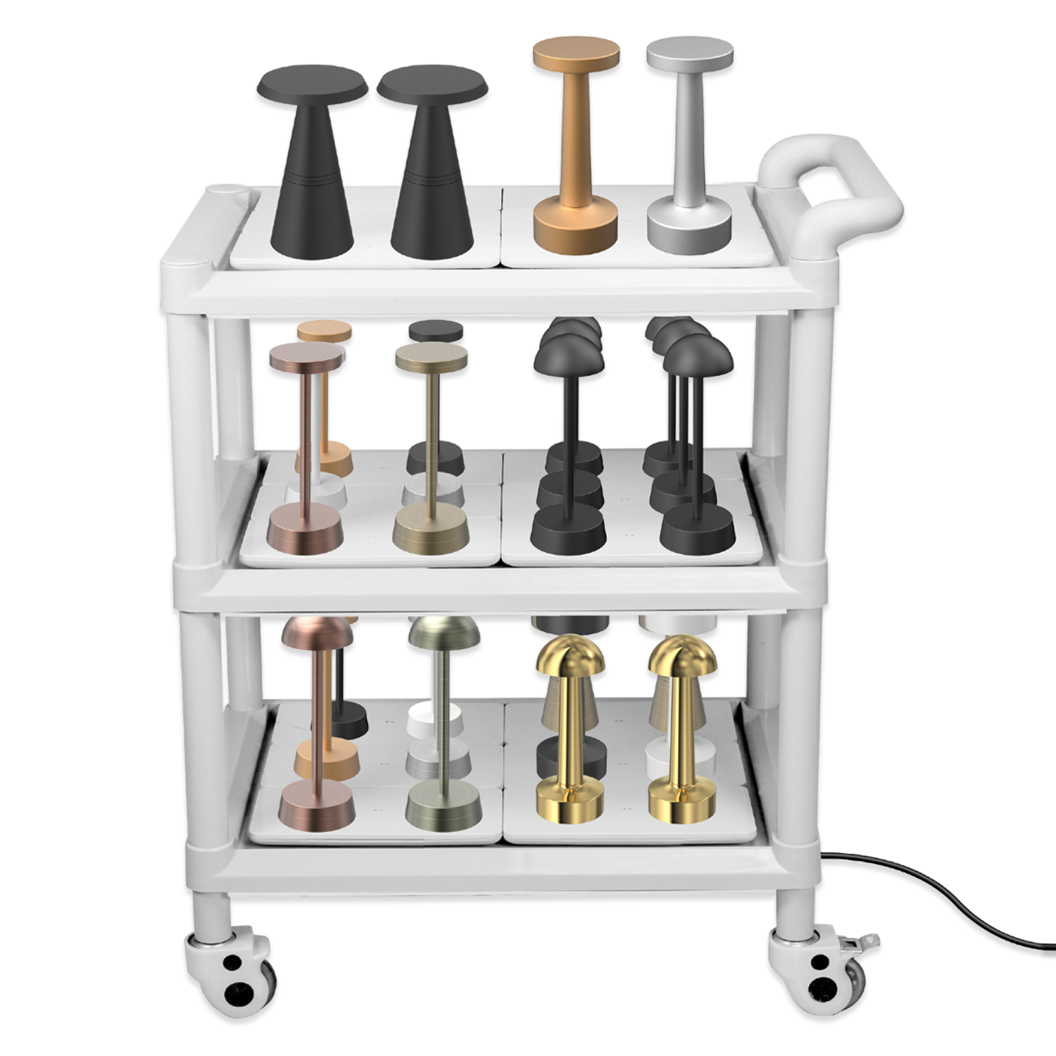 Lumiq large Charging Trolley 24