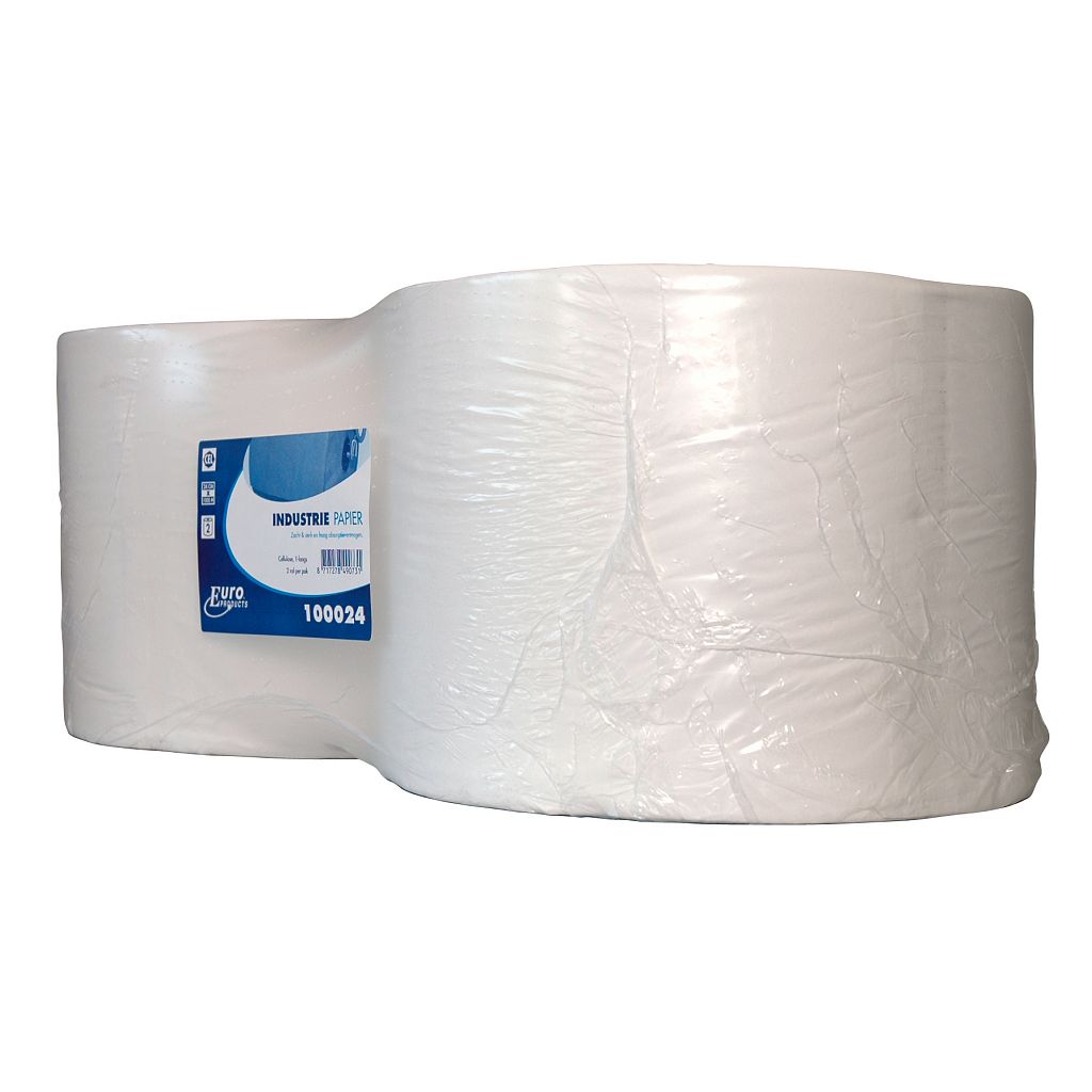 Poetsrol 1lgs maxi cellulose 1000x24(x2)