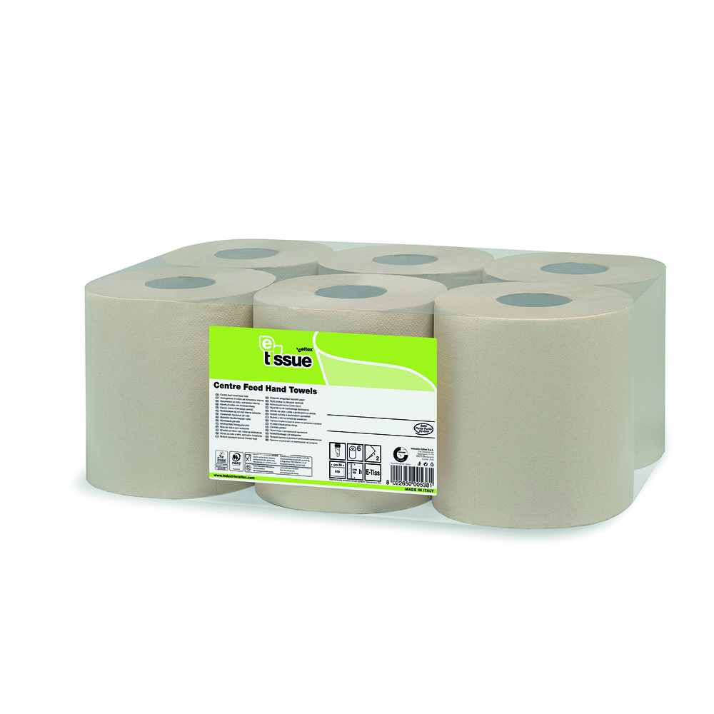 E-Tissue Midi poetspapier 2lgs 153mtrx19