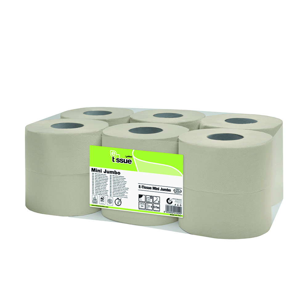 E-Tissue-Mini Jumbo toiletpapier 2lgs