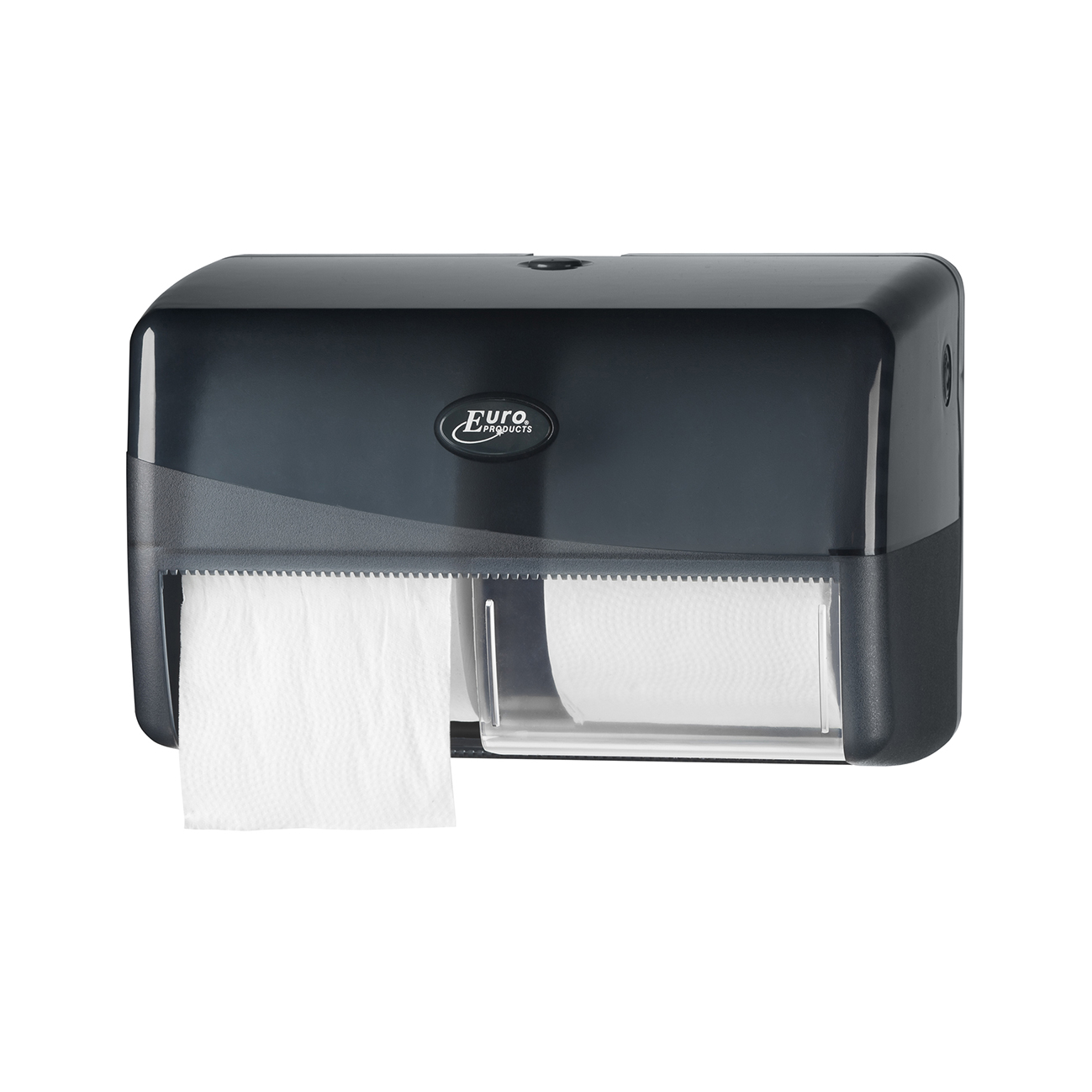 Pearl Black duo toiletroldispenser