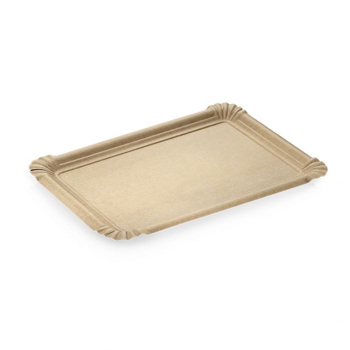 Kraft schaaltje bruin 13x20cm x1500