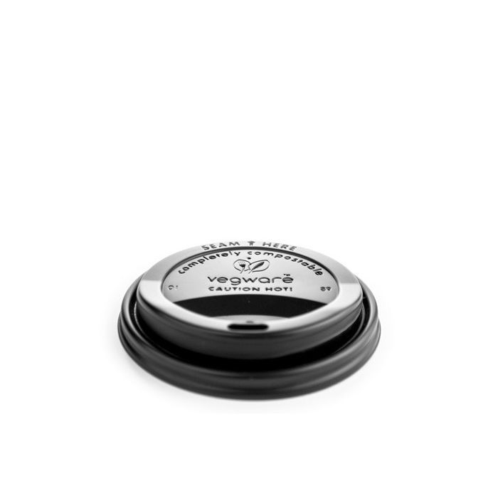 CPLA deksels zwart 1000st