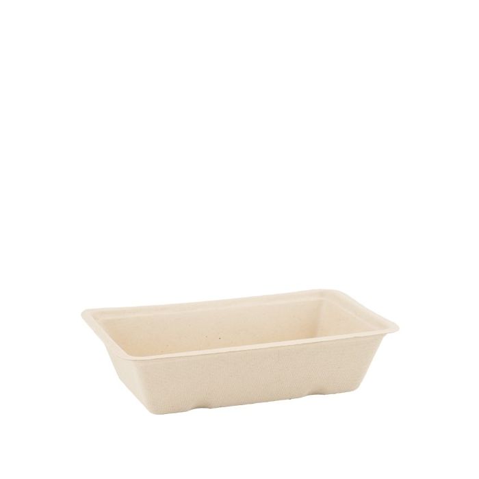 Suikerriet snackbak A9 bruin 800st