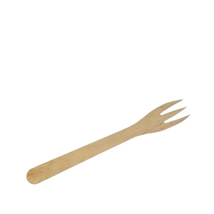 3-tand vorkjes hout x1000