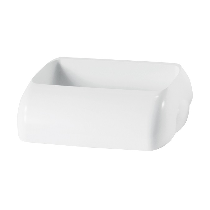 Deksel tbv afvalbak wit 23ltr