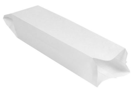 Frikadelzak wit nr11 10/6×32cm  10kg