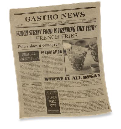 Vetvrije vellen bruin krant 28x36cm 1000