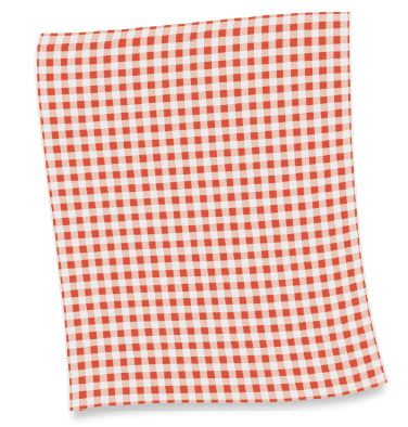 Vetvrije vellen rode ruit 31x29cm. 1000x