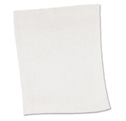 Vetvrije vellen wit 28 x 36 cm. 1000st.