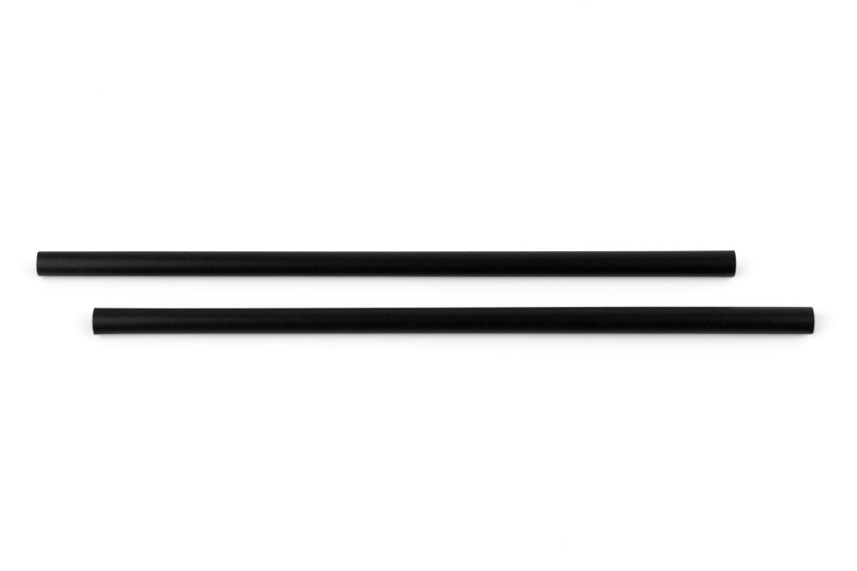 Rietje fibratech zwart ø8mm x24cm x100