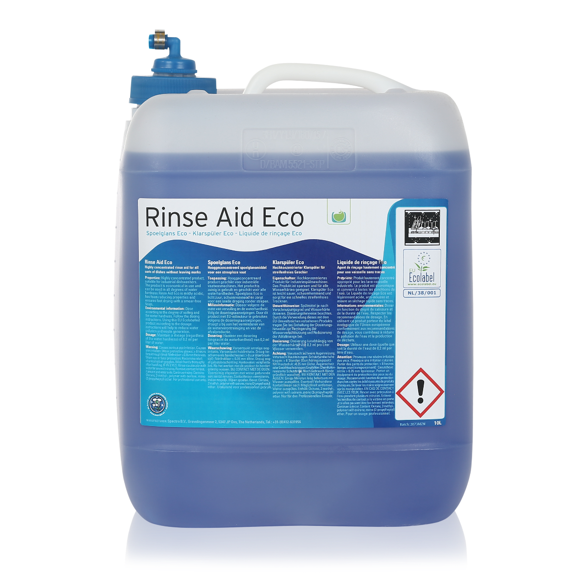 Spectro Rinse aid eco smart insert 10lt