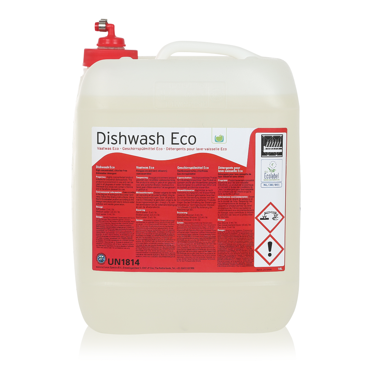 Spectro dishwash eco smart insert 10 ltr