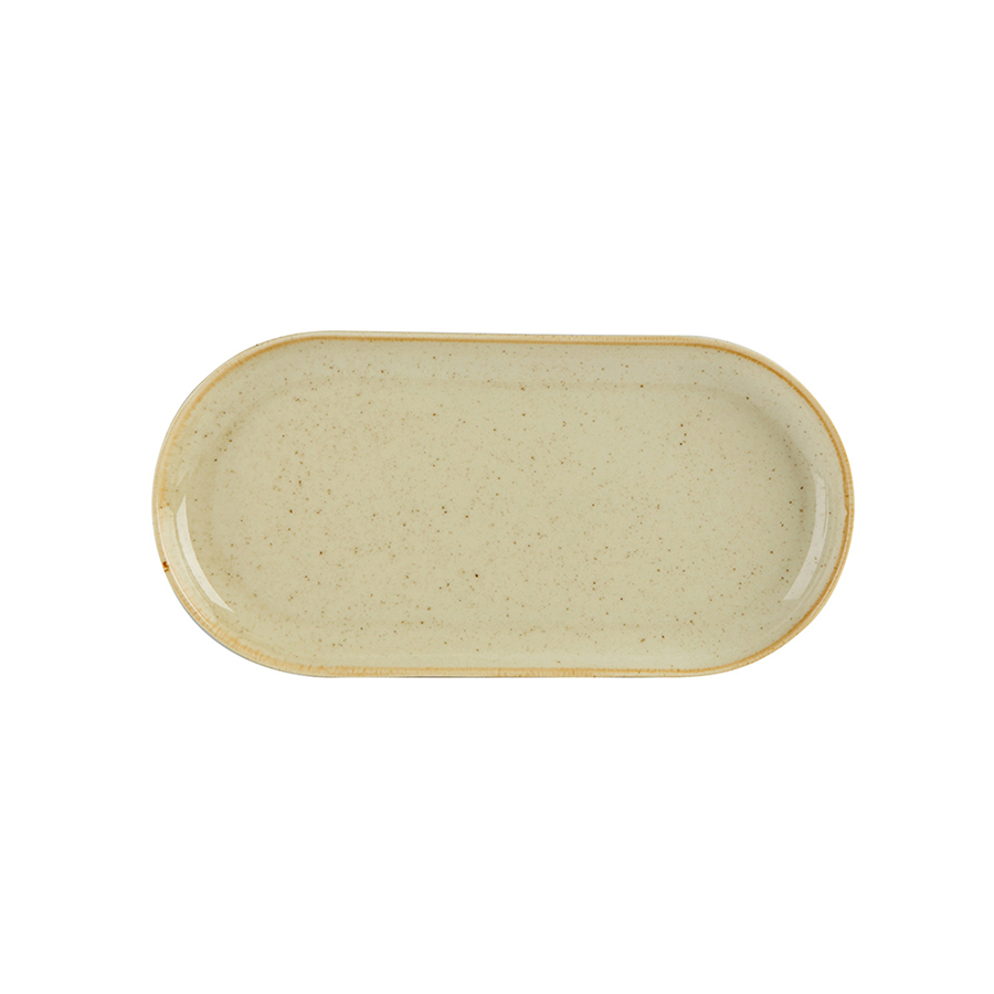 Smal ovaal bord Wheat 30cm