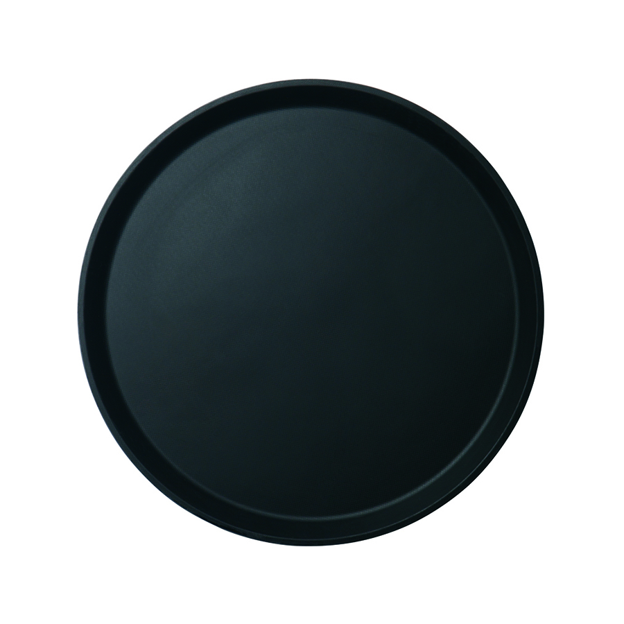 Cambro rond dienblad antislip zwart 35,5