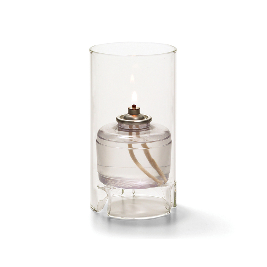 Cilindermodel hoog glas transp. 7,6x14cm