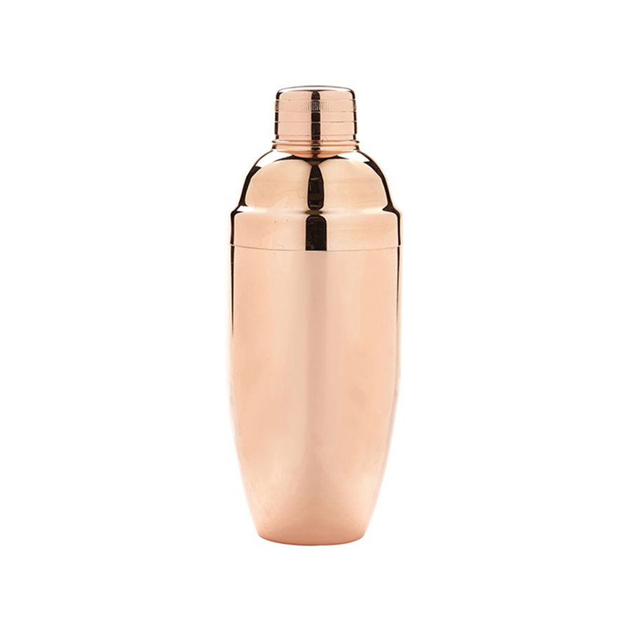 Cobbler cocktailshaker koper 500ml