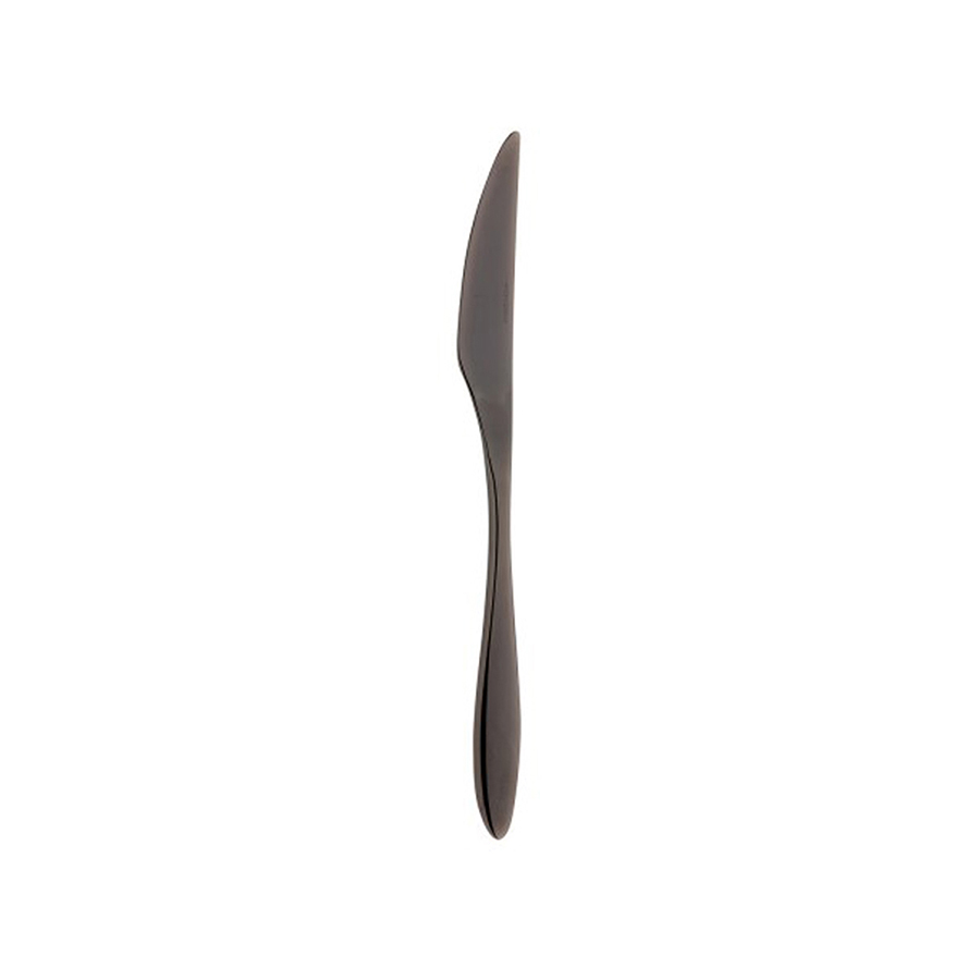 Gioia Gun Metal 18/10 tafelmes 22,7cm